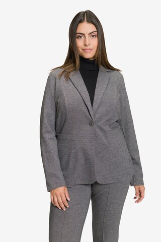 Ulla Popken Blazers in Grijs: voorkant