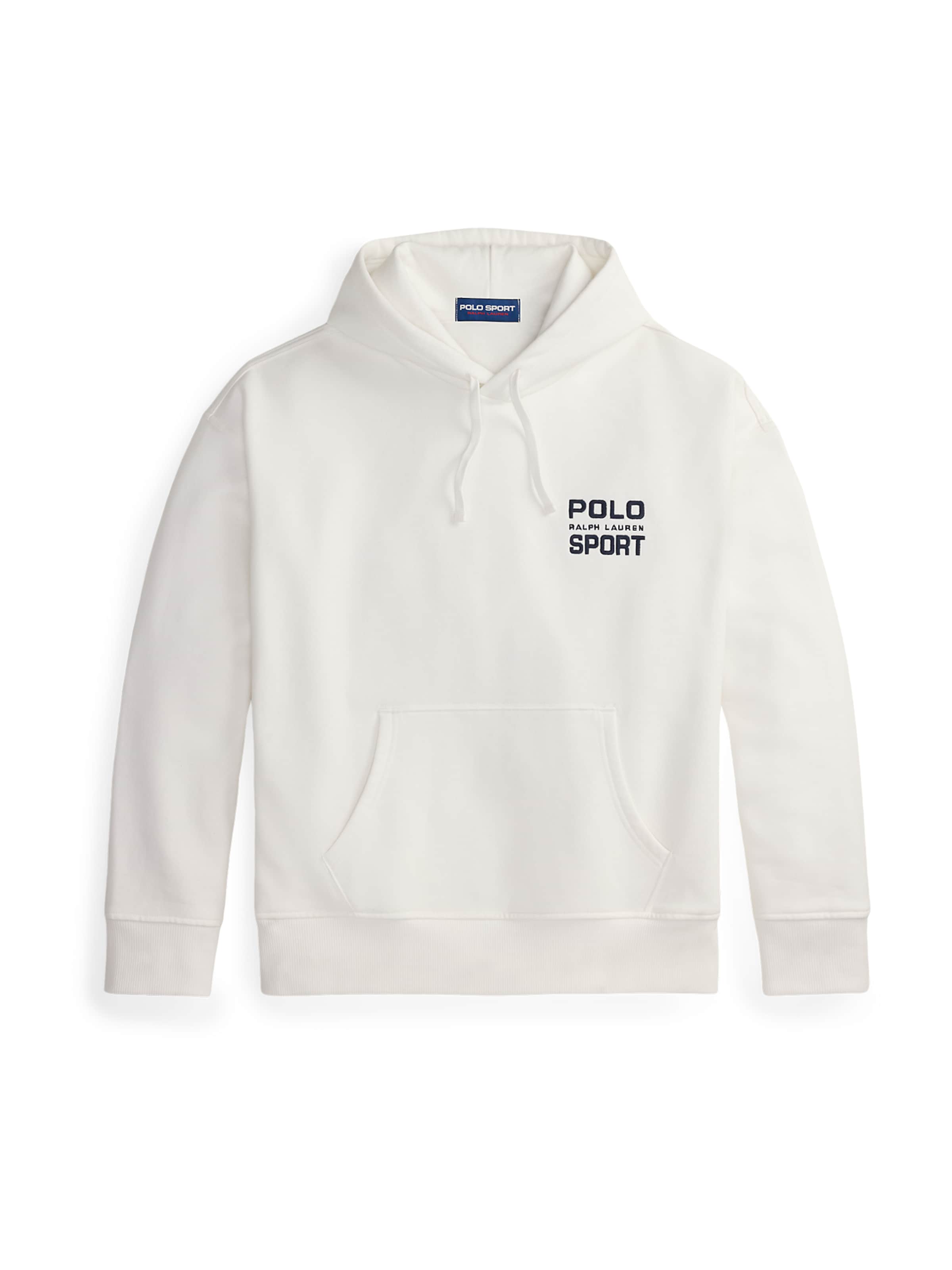 Polo Ralph Lauren Collegepaita 'HEAVY' värissä valkoinen: etupuoli