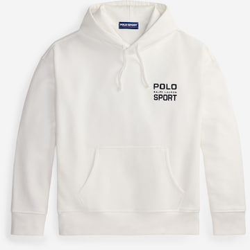 Polo Ralph Lauren Collegepaita 'HEAVY' värissä valkoinen: etupuoli
