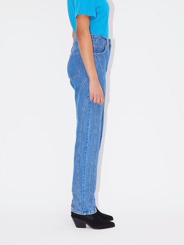 LeGer by Lena Gercke Regular Jeans 'Sarina Tall' in Blauw: zijkant