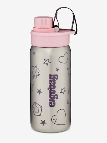 ergobag Drinking Bottle 'Trinkflasche Edelstahl Trinkflasche' in Pink: front