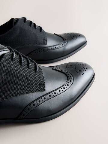 Next Fűzős cipő - fekete