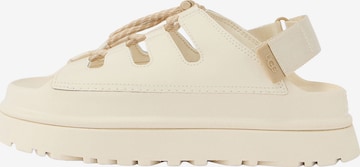 smėlio UGG Sandalai 'GoldenGlow': priekis
