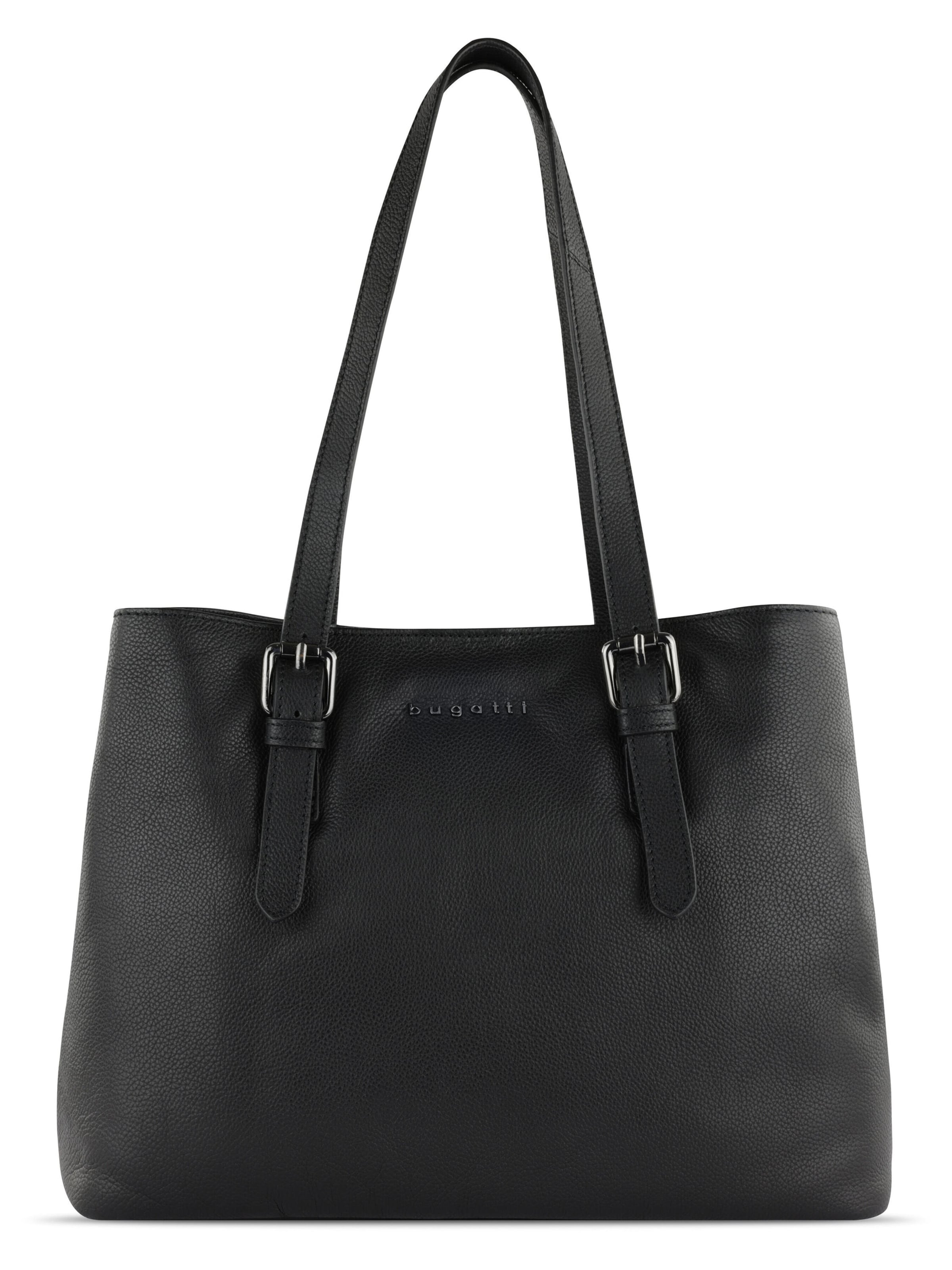 Shopper 'Bella' di bugatti in nero: frontale