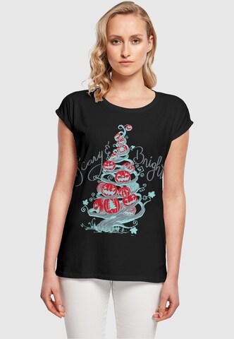 T-shirt 'The Nightmare Before Christmas - Scary And Bright' ABSOLUTE CULT en noir : devant