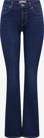 ONLYFlared/zvonoliki kroj Traperice 'ONLLACE' - plava boja: prednji dio