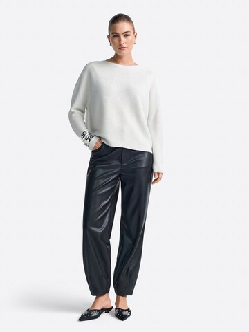 Rich & Royal Pulover | bela barva: sprednja stran