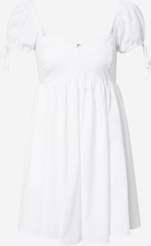 Abercrombie & Fitch Dress in White: front