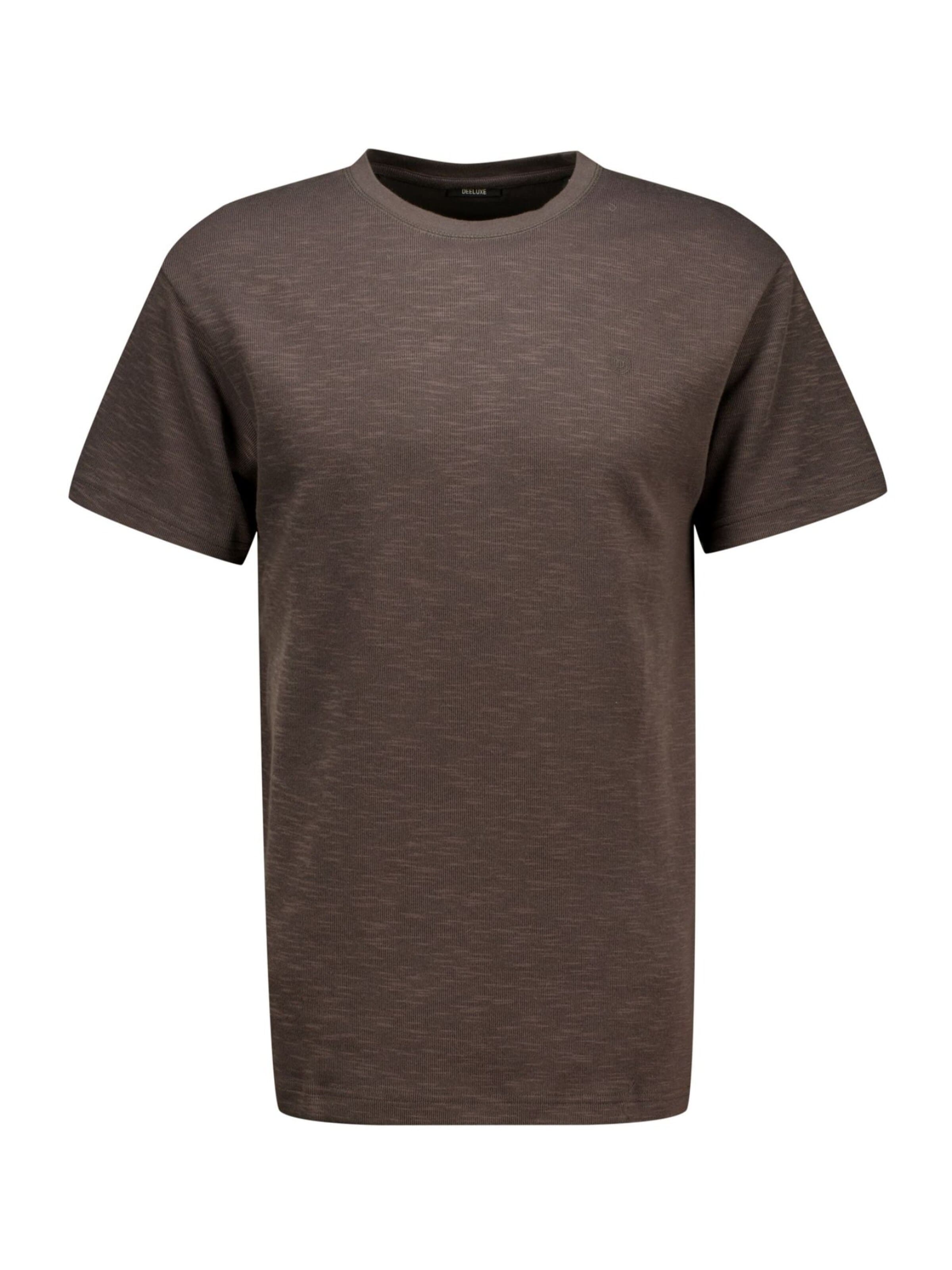 T-Shirt Deeluxe en gris : devant