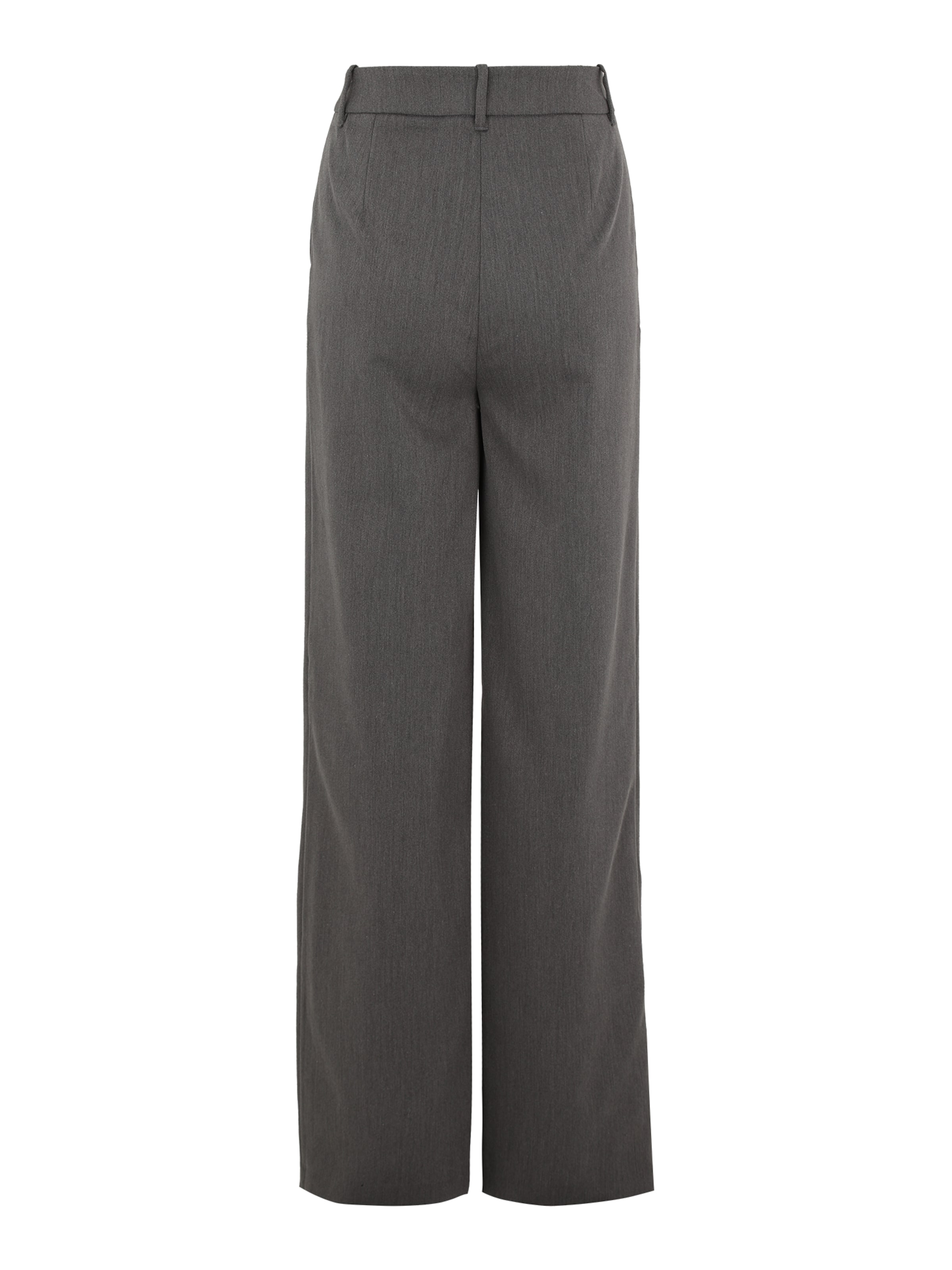 Vero Moda Tall Wide leg Trousers with creases 'VMBEATE' in Grey
