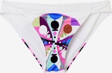 Desigual Bikinihousut 'Moon' värissä valkoinen: edessä