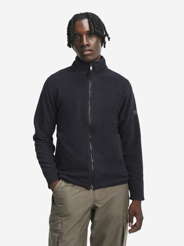 AIGLE Fleece jacket 'T-KIT' in Black: front