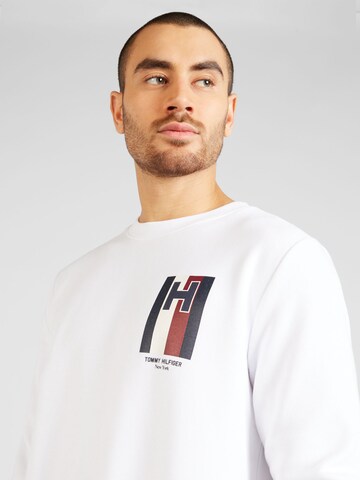 Felpa di TOMMY HILFIGER in bianco