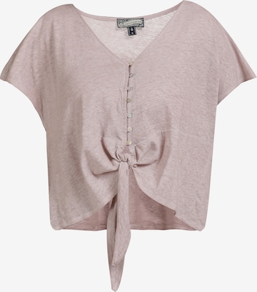 DreiMaster Vintage Blouse in Pink: front