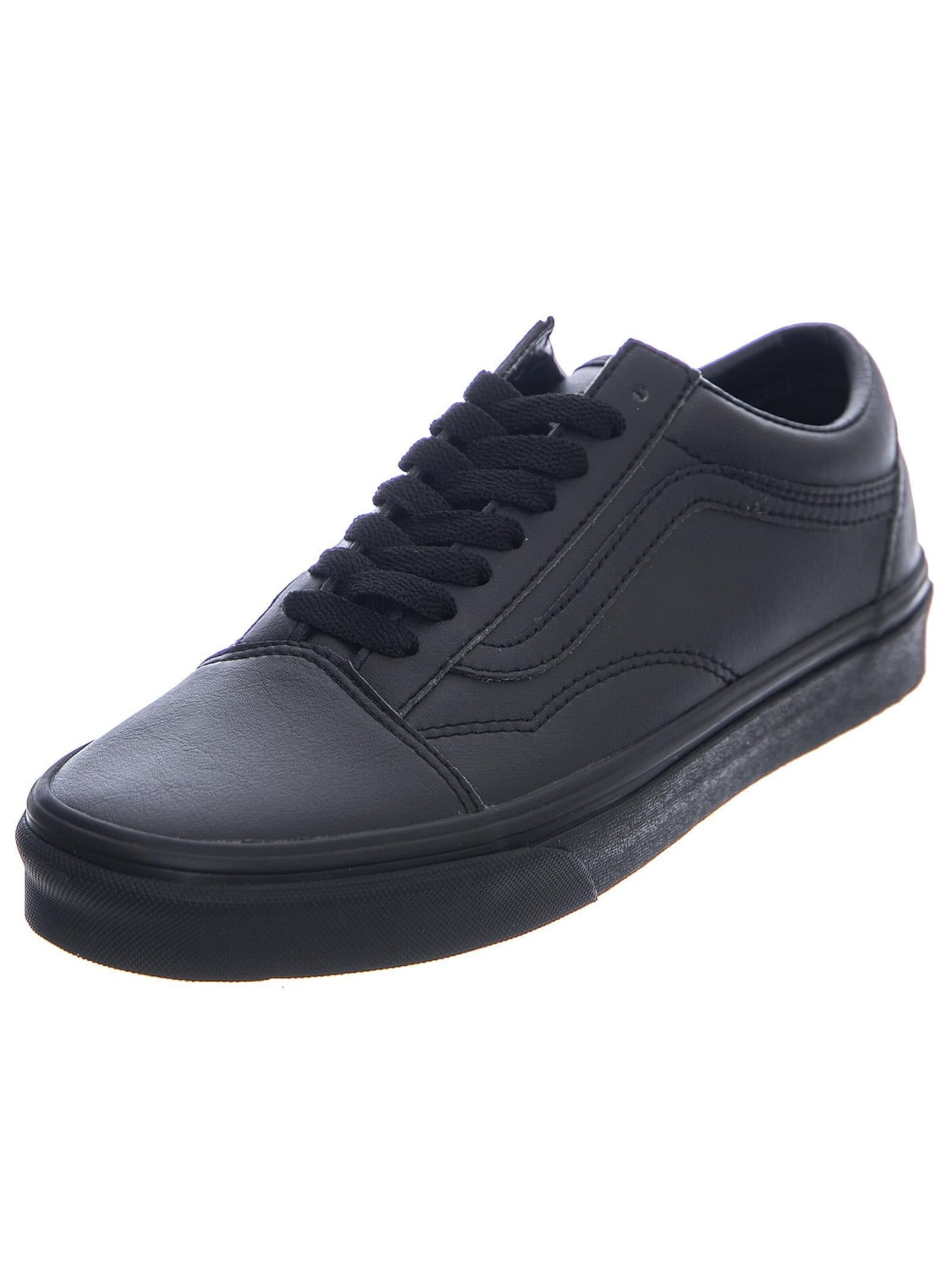 VANS Sportieve veterschoen in Zwart: voorkant