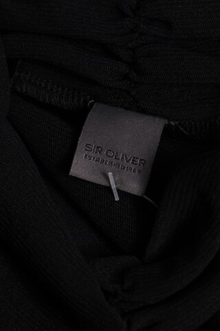 SIR OLIVER Longsleeve-Shirt XS in Schwarz