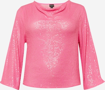 River Island Plus Bluse i rosa: forside