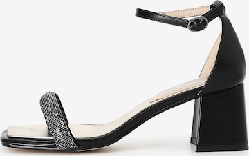 CAFè NOIR Sandals in Black: front