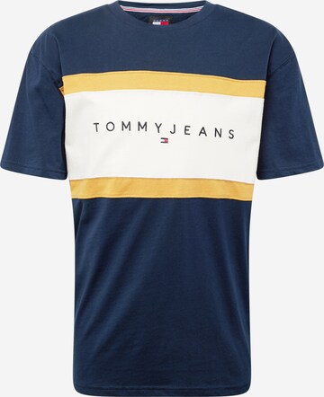 Tommy Jeans T-shirt i blå: framsida