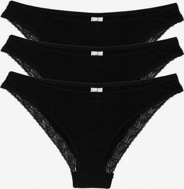Underprotection Panty 'Bea' in Black: front
