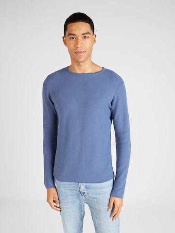 Clean Cut Copenhagen Pullover 'Lauritz' in Blau: predná strana