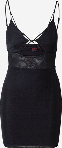 Misspap Dress in Black: front