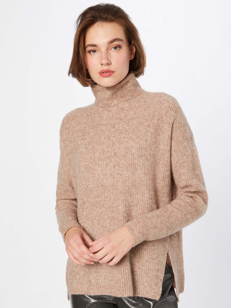 Sweaters NORR Turtlenecks Light Brown