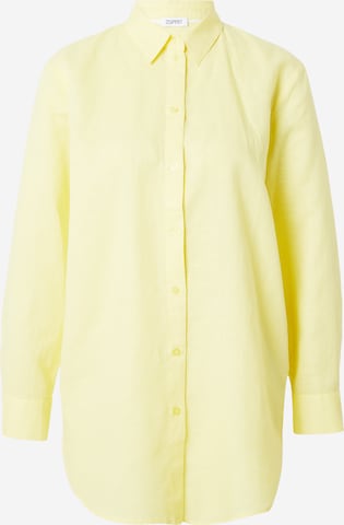 ESPRIT Bluzka w kolorze żółty: przód