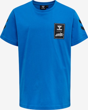 Hummel Shirt 'FLYING TRES' in Blue: front