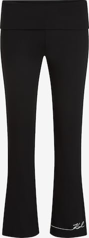 Karl Lagerfeld Bootcut Housut värissä musta: etupuoli