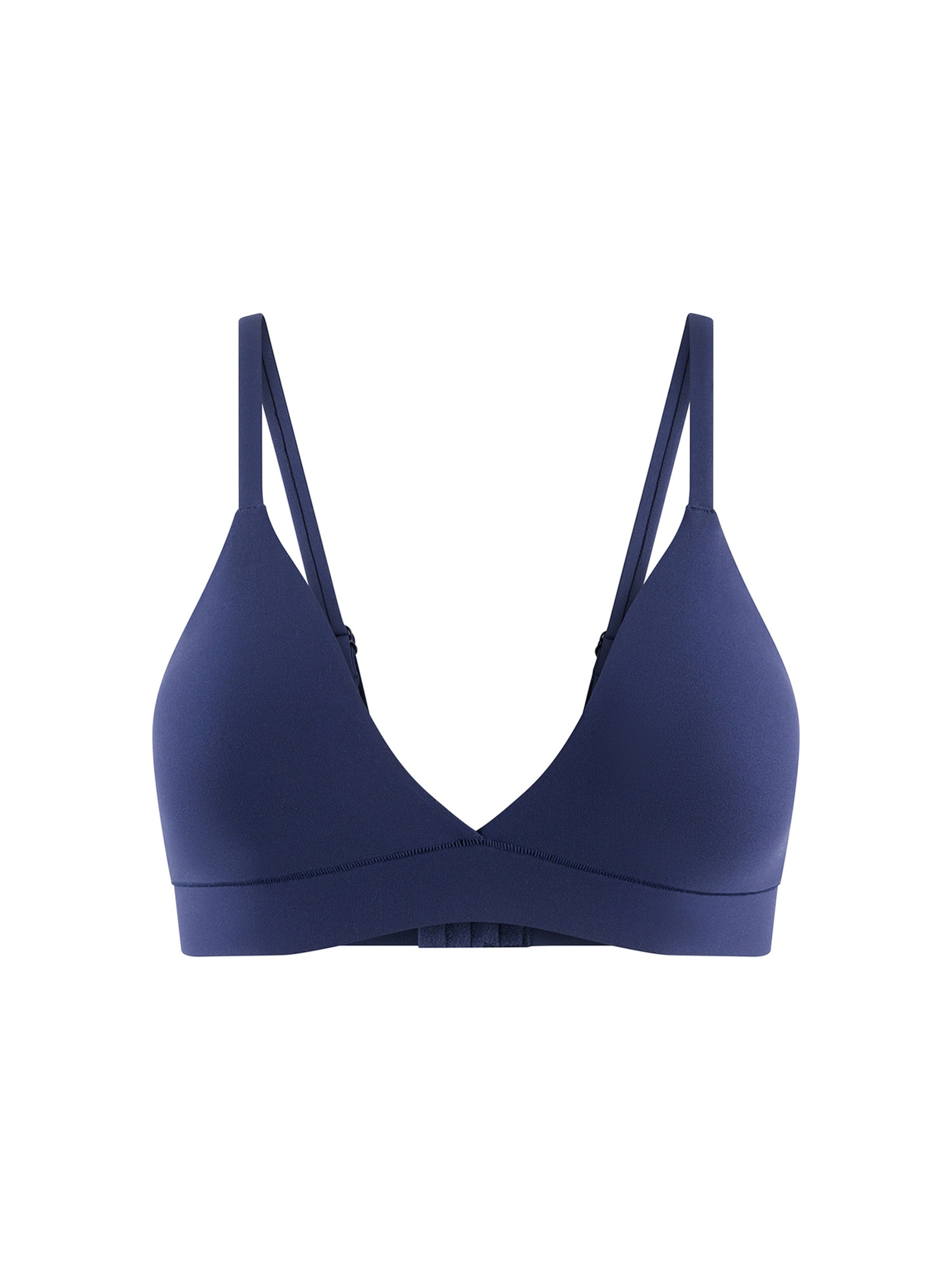 Triangolo Reggiseno 'Pure Soft' di ETAM in blu: frontale