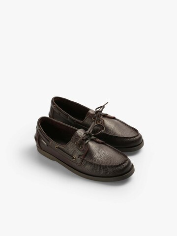 Scalpers Curiel Boat Shoes ' ' in Braun