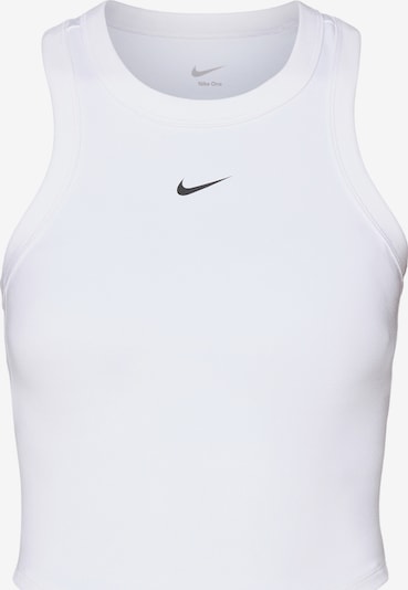 NIKE Urheilutoppi 'ONE' koossa L värissä musta / valkoinen, Tuotenäkymä