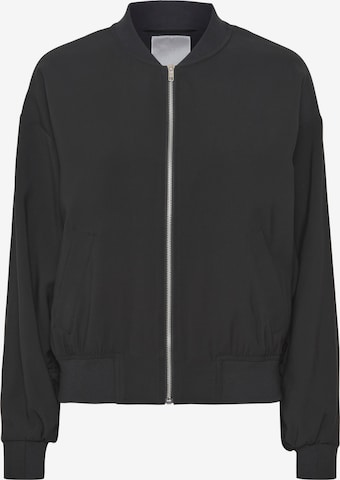 Fransa Between-Season Jacket 'Krista ' in Black: front