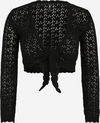 Only Petite Gebreid vest 'SOLA' in de kleur Zwart, Productweergave