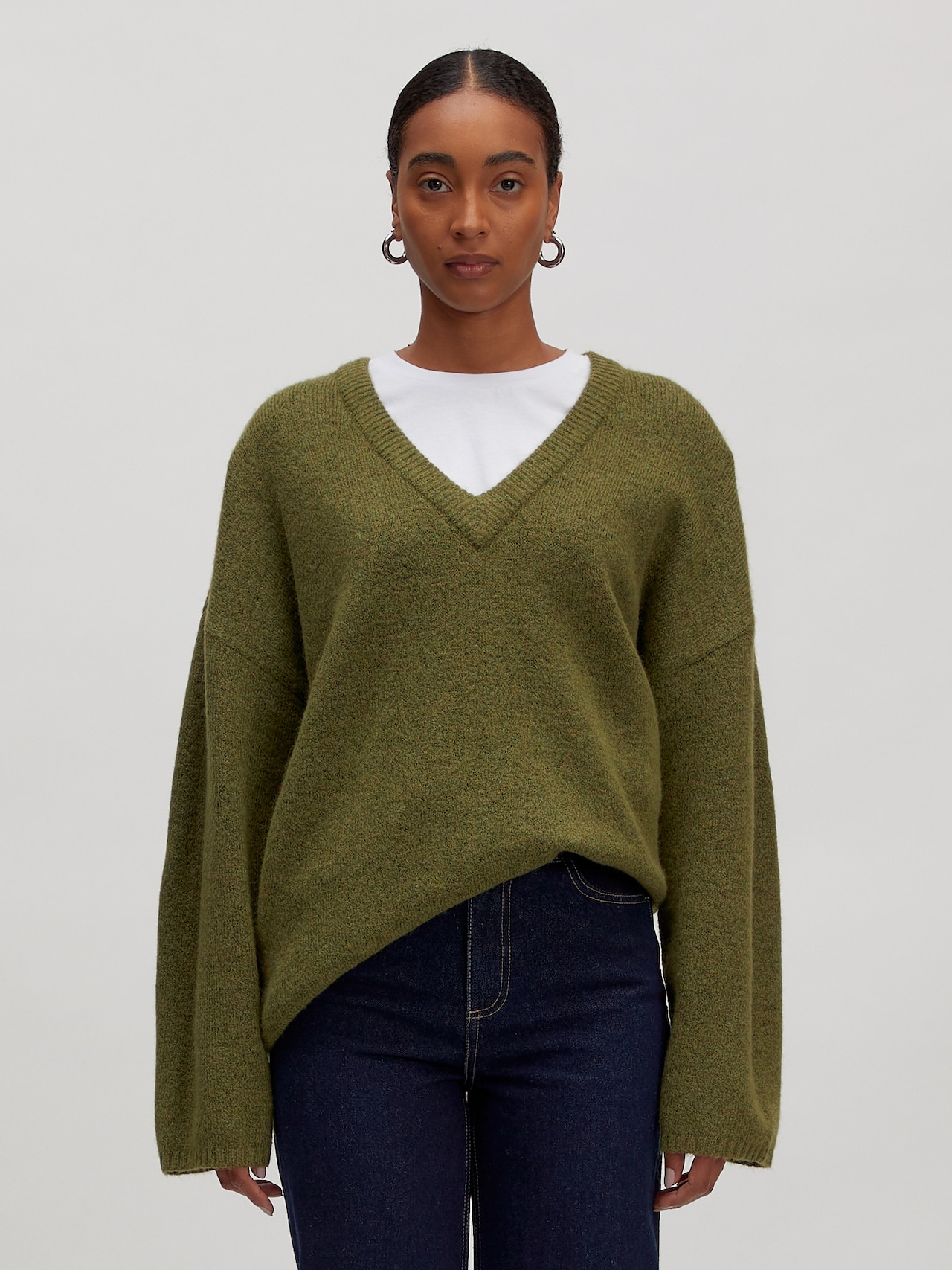 EDITED Produkte Pullover 'Urielle Wool' grün