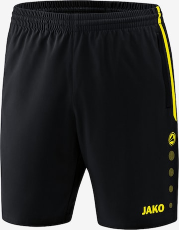 JAKO Regular Sportshorts 'Competition 2.0' in Schwarz: Vorderseite
