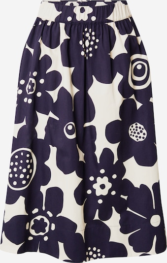 SEIDENSTICKER Skirt 'Schwarze Rose' in Dark blue / White, Item view