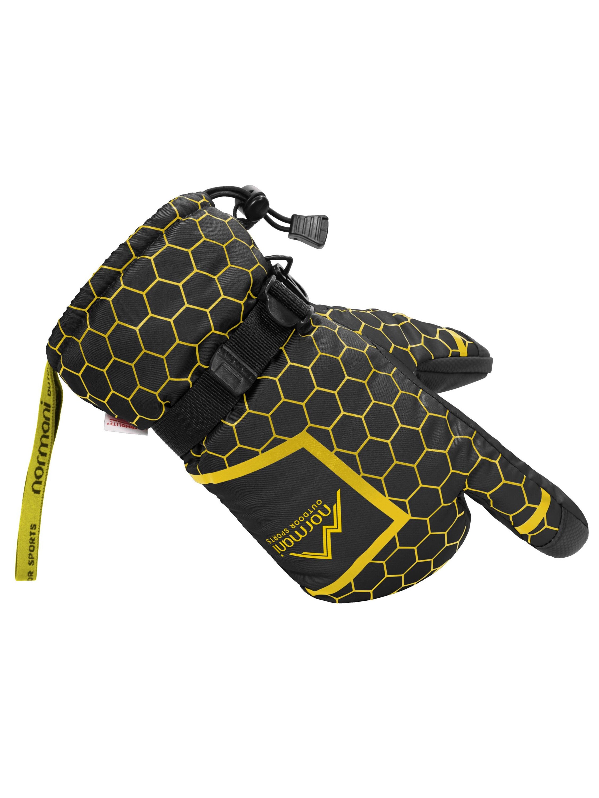 normani Sporthandschoenen 'Apex' in Zwart