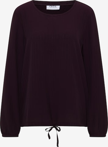 CECIL Blouse in Black: front