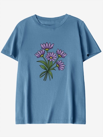 GORHEY Shirt in Blauw: voorkant