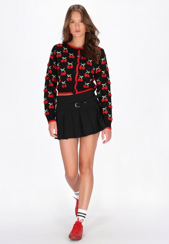 MYMO - Casaco de malha em preto