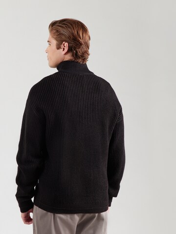 JACK & JONES Sweater 'JJKAITO' in Black