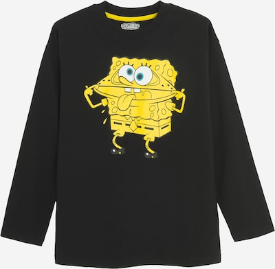 Cool Club Paita 'SPONGEBOB' koossa 134 värissä neonsininen / keltainen / musta / valkoinen, Tuotenäkymä