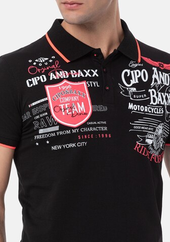 CIPO & BAXX Shirt in Schwarz
