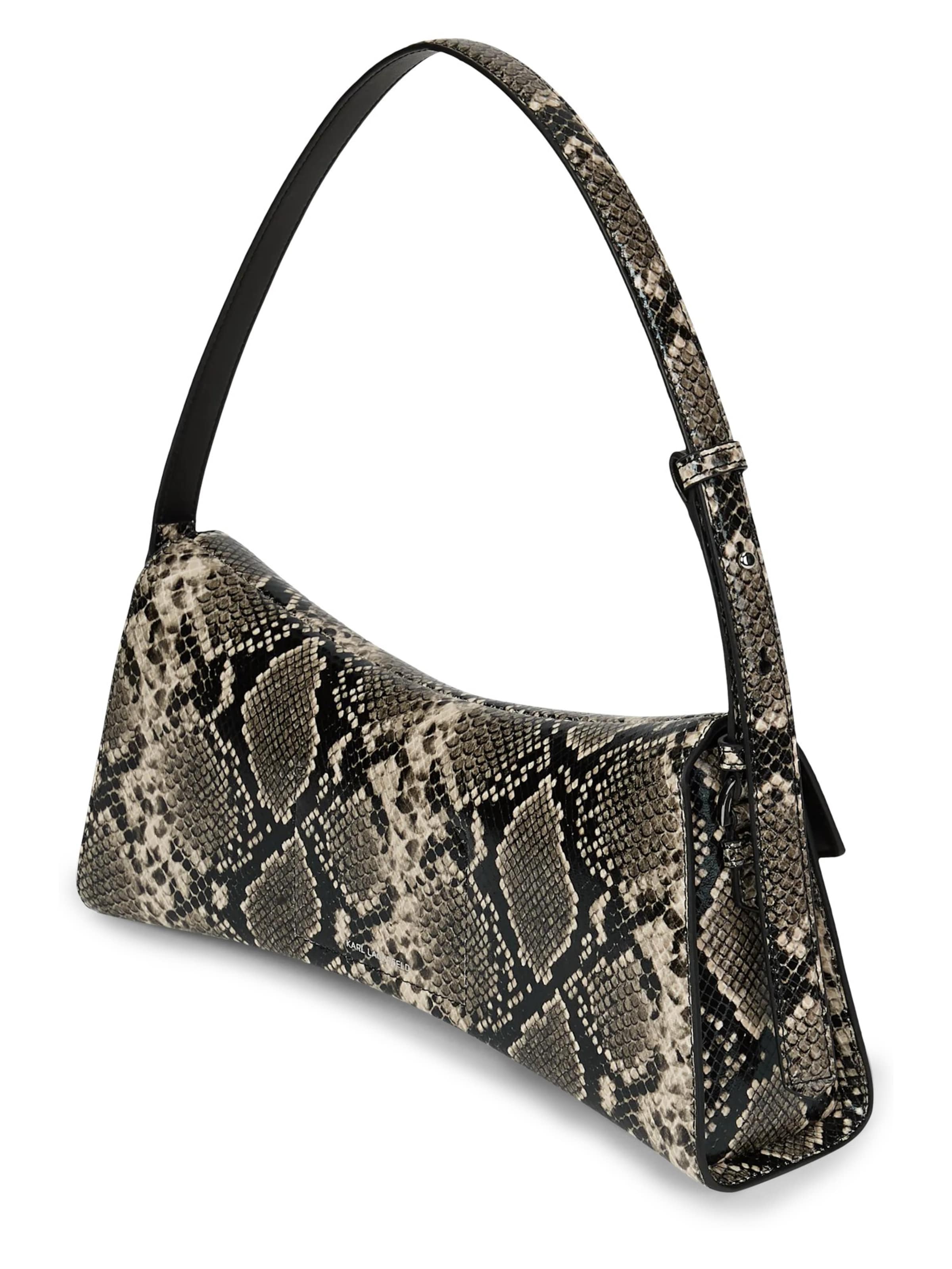 Karl Lagerfeld Schultertasche in Bronze