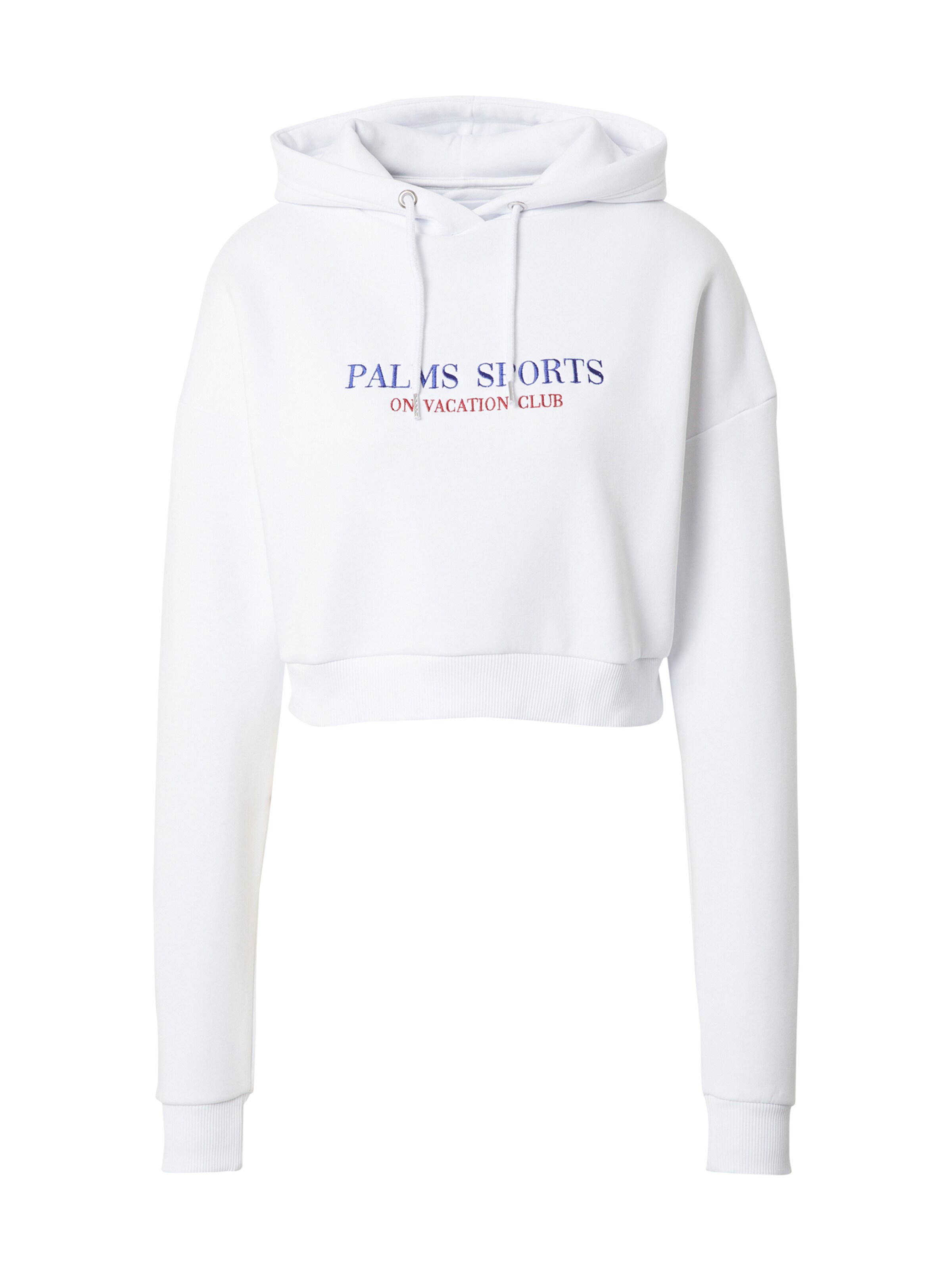 On Vacation Sweatshirt in Wit: voorkant