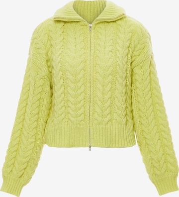 Cardigan MYMO en vert : devant