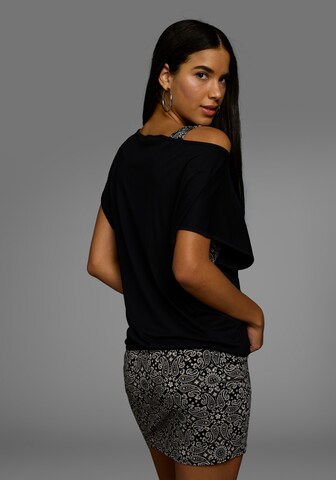 KangaROOS Kleid in Schwarz