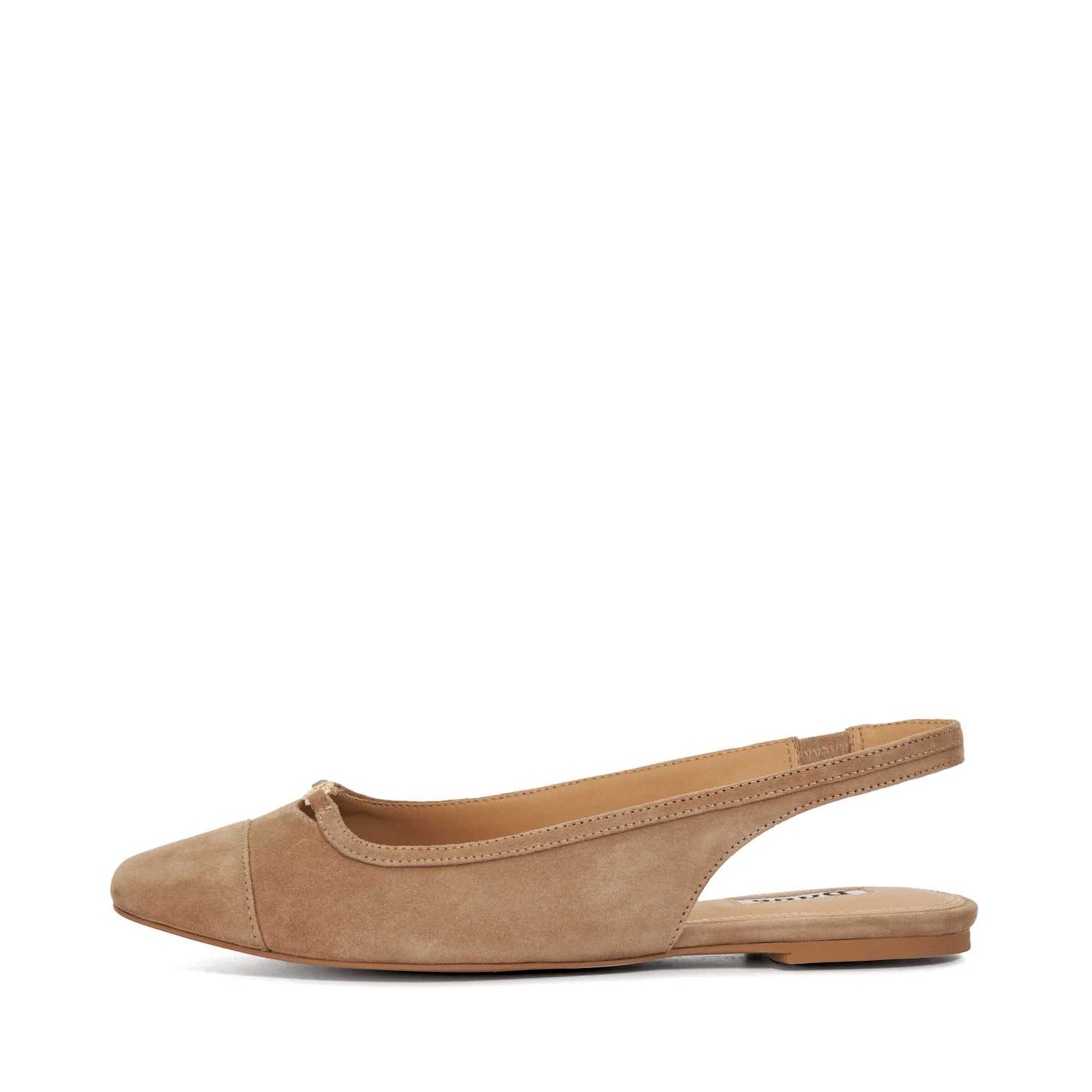 Ballerines à lanières Dune LONDON en marron